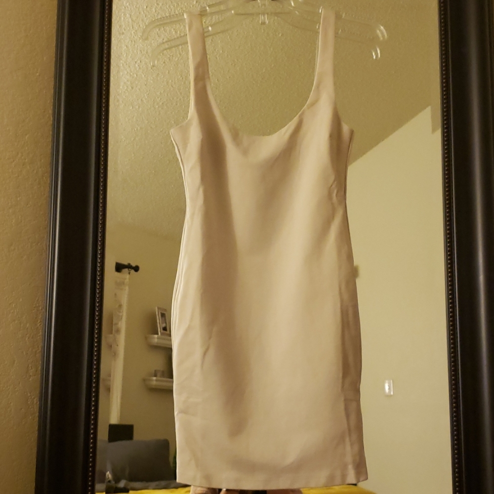 Nude Bodycon Dress